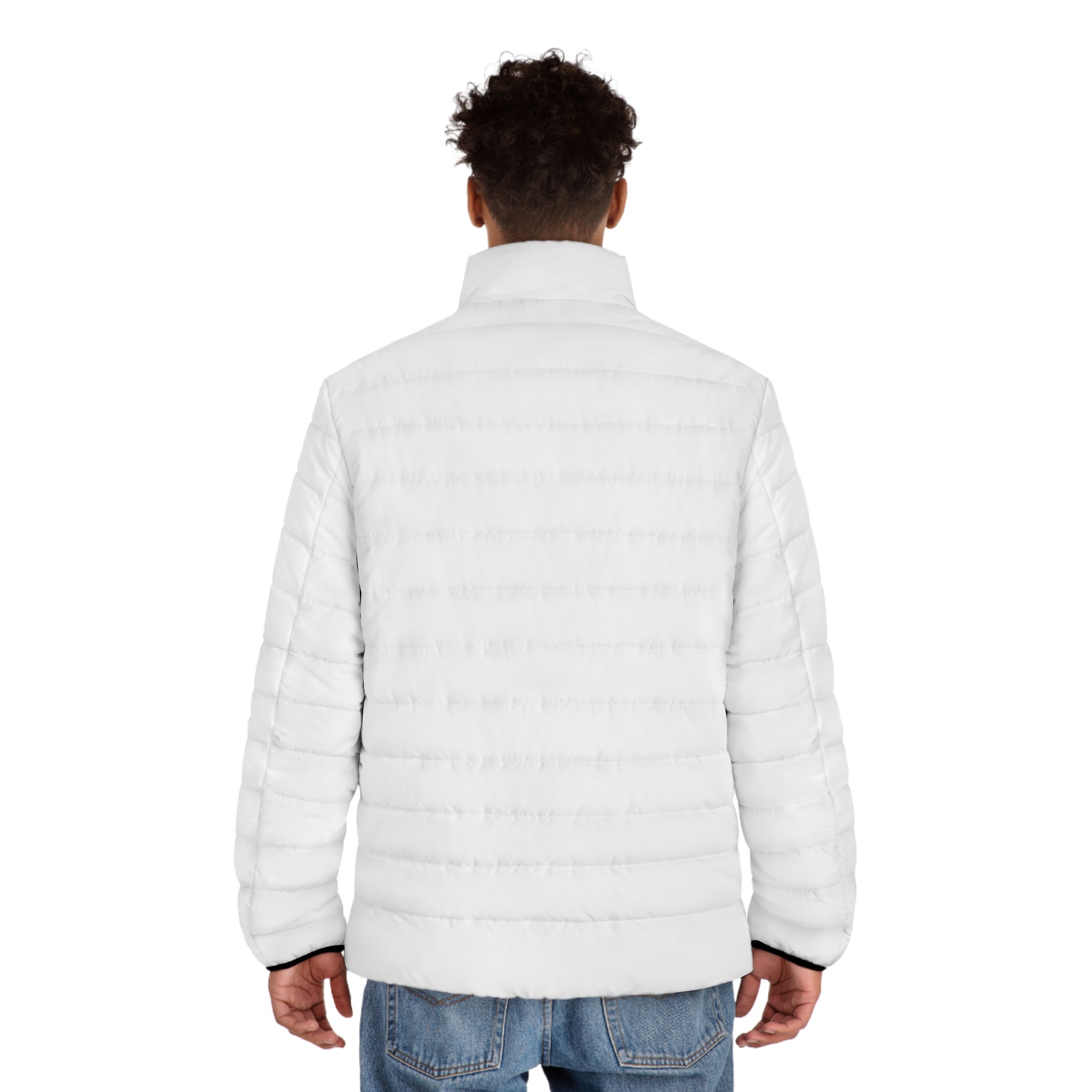Kord Minimal Logo Puffer Jacket — Men's Lightweight Quilted Coat
