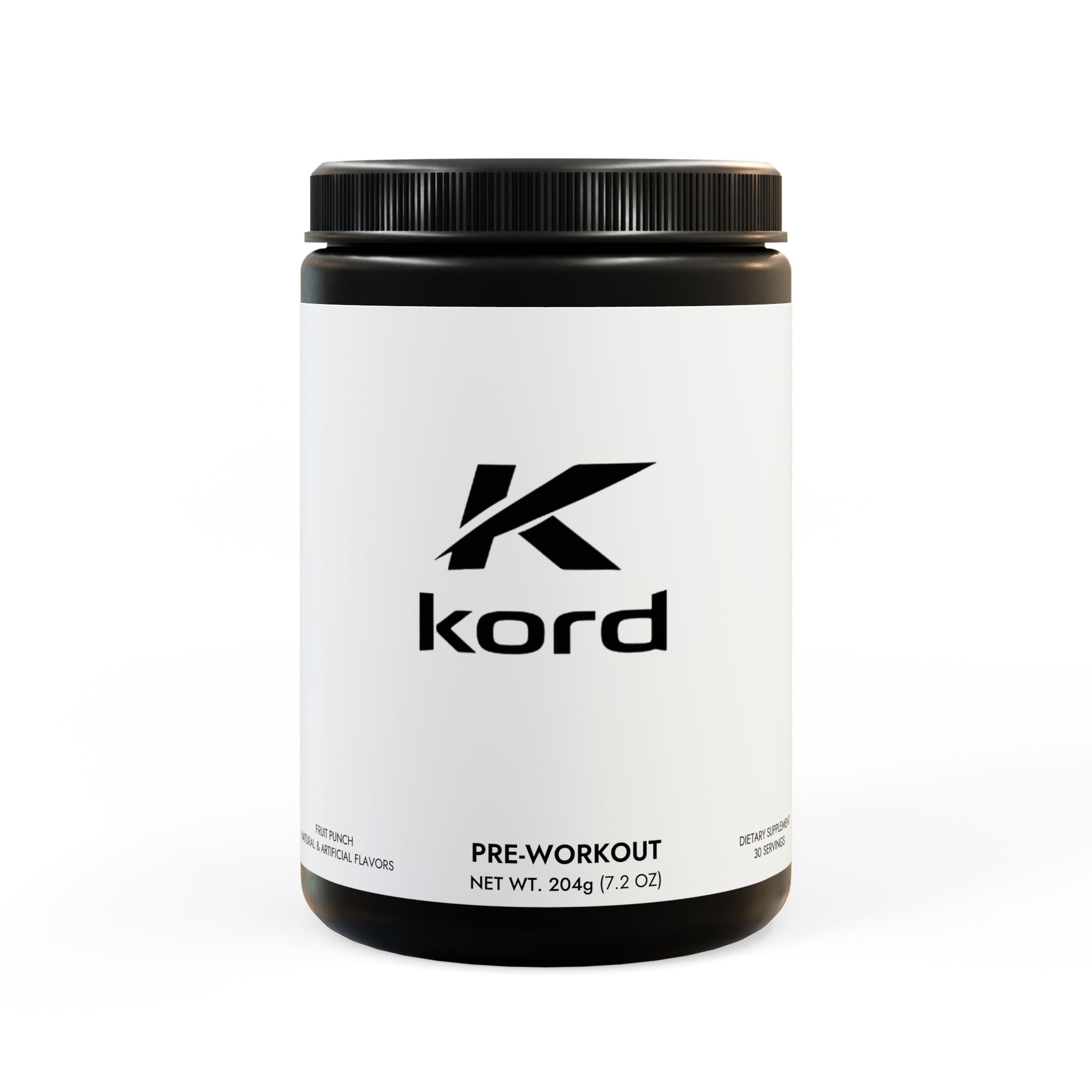 Pre-Workout Supplement, Fruit Punch (204g, 7.1oz)